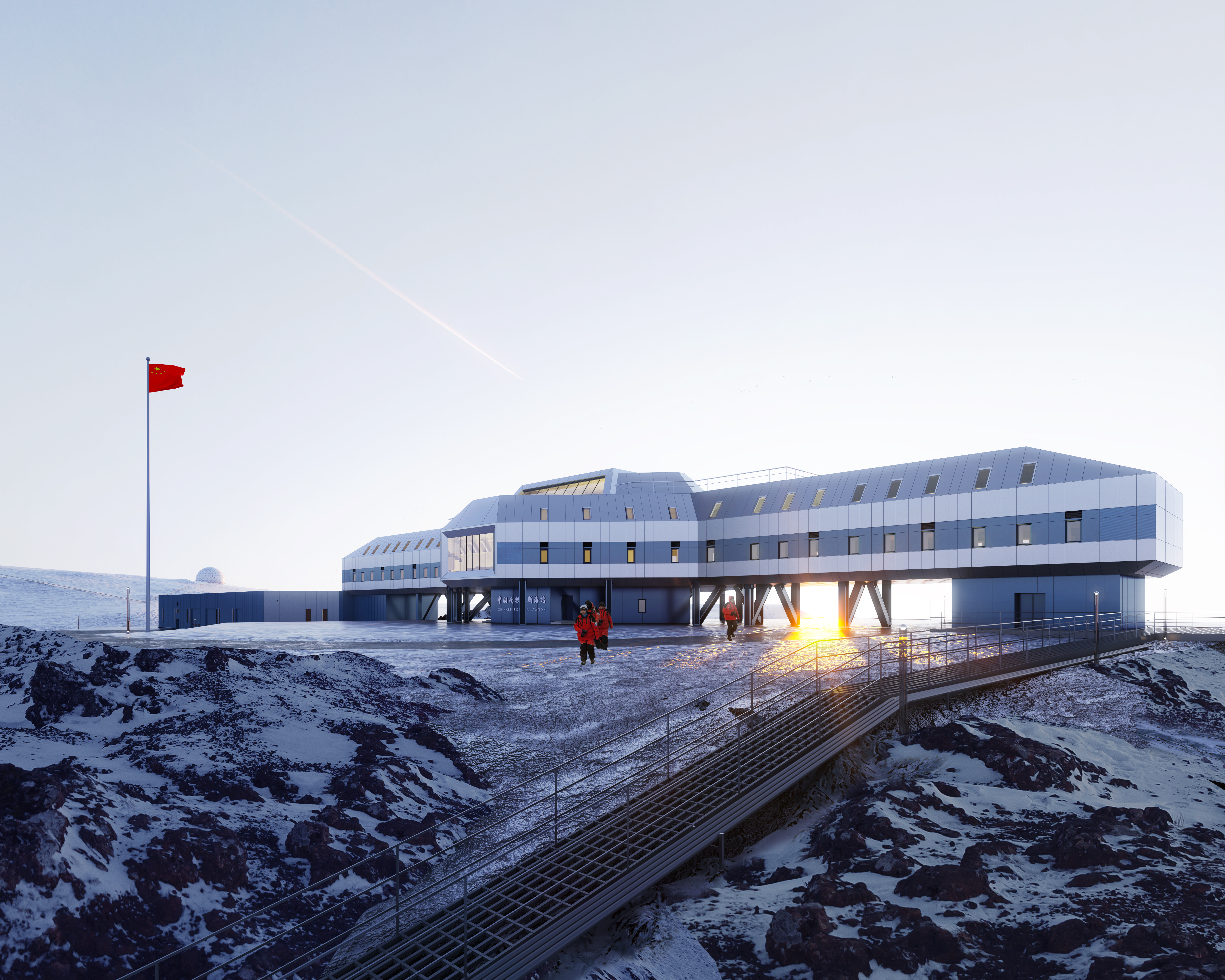 公共场馆-南极秦岭站项目